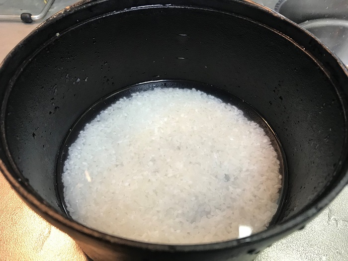 コンボダッチデュオの炊飯時の水分量
