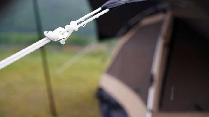 キャンプの雨の日対策