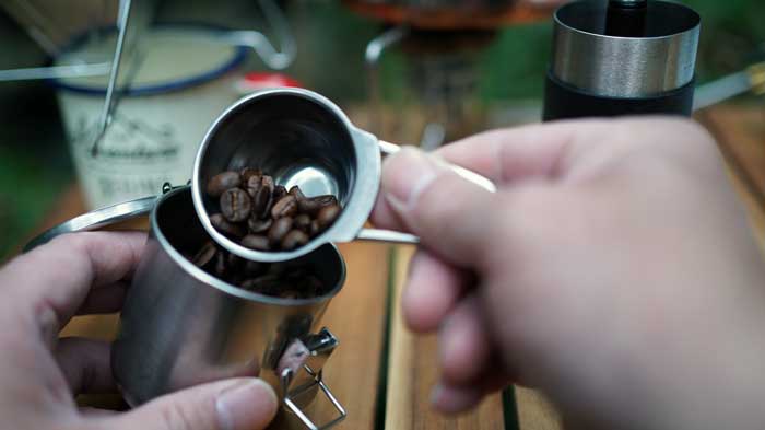 コーヒー豆　持ち運び　容器