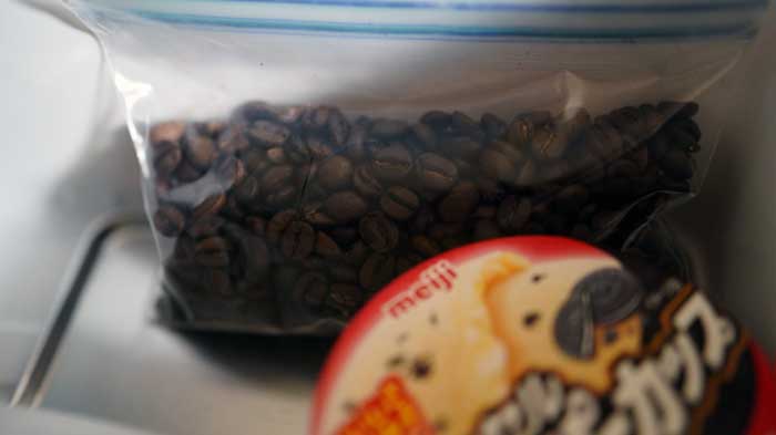 コーヒー豆　湿度
